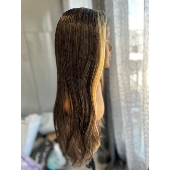 Rebel Gypsy “Statement” heat friendly synthetic wig fully free parting main image 4
